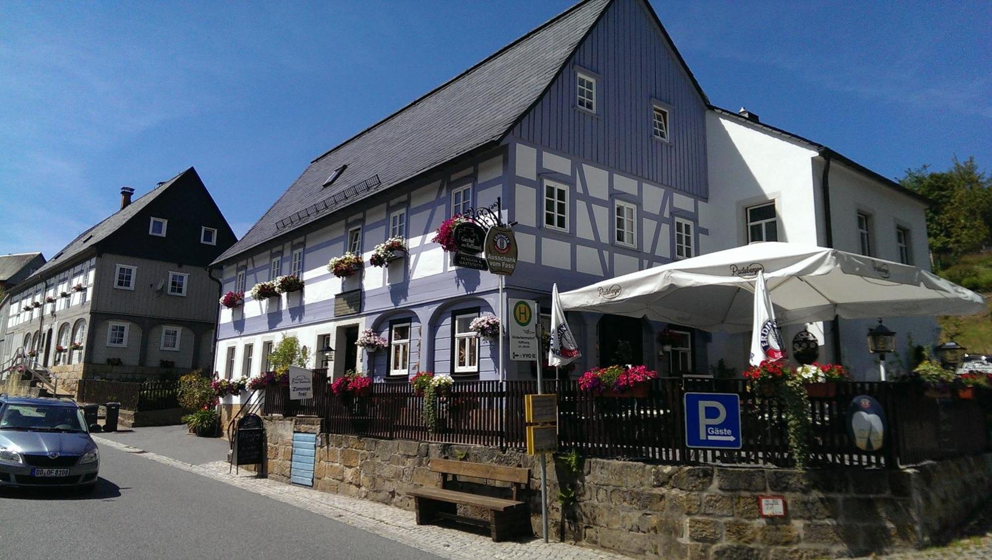 Gasthof Zur Hoffnung Hinterhermsdorf Exterior photo
