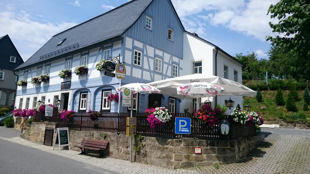 Gasthof Zur Hoffnung Hinterhermsdorf Exterior photo